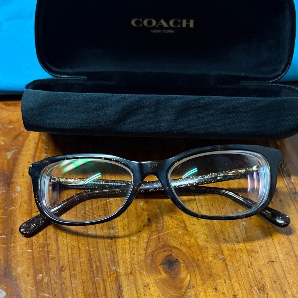 Coach Tortoise Shell Eyeglasses - Picture 1 of 7